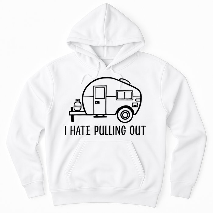 I Hate Pulling Out Boating Boat Captain Hoodie