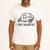I Hate Pulling Out Boating Boat Captain Tall T-Shirt