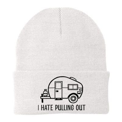I Hate Pulling Out Boating Boat Captain Beanie