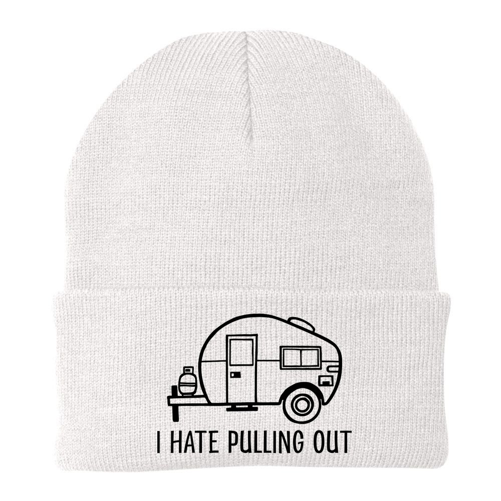 I Hate Pulling Out Boating Boat Captain Beanie