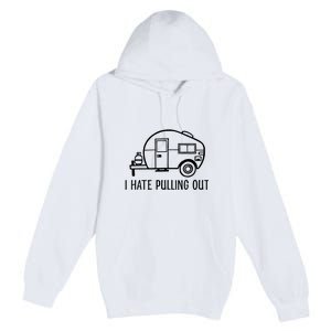 I Hate Pulling Out Boating Boat Captain Premium Pullover Hoodie