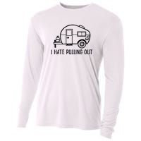 I Hate Pulling Out Boating Boat Captain Cooling Performance Long Sleeve Crew