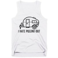 I Hate Pulling Out Boating Boat Captain Tank Top