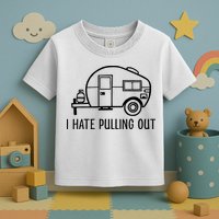 I Hate Pulling Out Boating Boat Captain Toddler T-Shirt