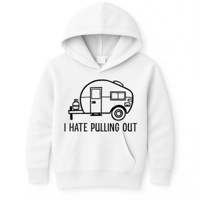 I Hate Pulling Out Boating Boat Captain Kids Hoodie