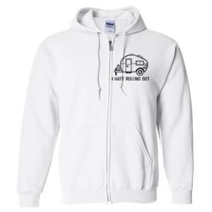 I Hate Pulling Out Boating Boat Captain Full Zip Hoodie