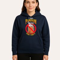 I Hate Pumpkin Spice Anti Pumpkin Spice Latte Coffee Funny Hoodie