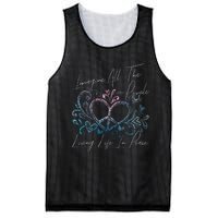 Imagine Hippie People Living Life In Peace And Love Mesh Reversible Basketball Jersey Tank