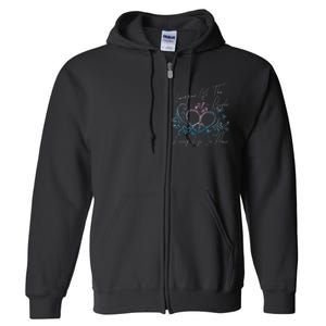 Imagine Hippie People Living Life In Peace And Love Full Zip Hoodie