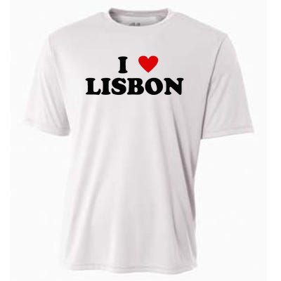 I Heart Portugal City - I Love Lisbon  Cooling Performance Crew T-Shirt