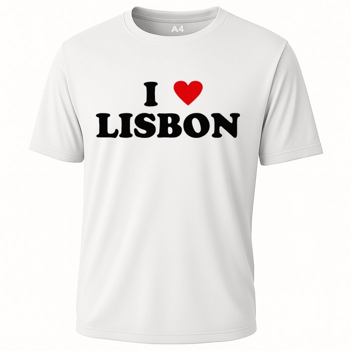 I Heart Portugal City - I Love Lisbon  Cooling Performance Crew T-Shirt