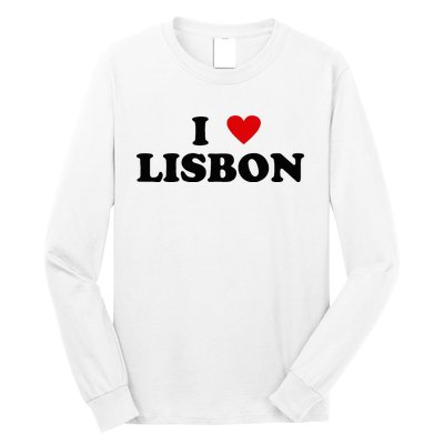 I Heart Portugal City - I Love Lisbon  Long Sleeve Shirt