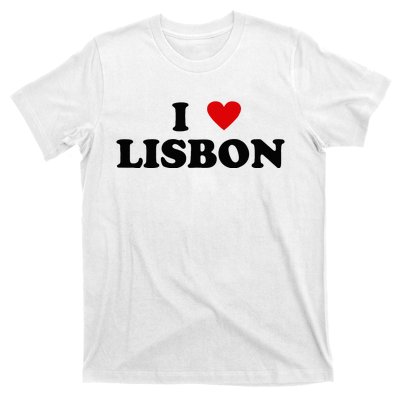 I Heart Portugal City - I Love Lisbon  T-Shirt