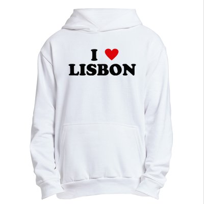 I Heart Portugal City - I Love Lisbon  Urban Pullover Hoodie