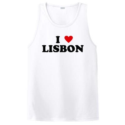 I Heart Portugal City - I Love Lisbon  PosiCharge Competitor Tank