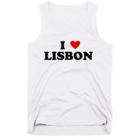 I Heart Portugal City - I Love Lisbon  Tank Top