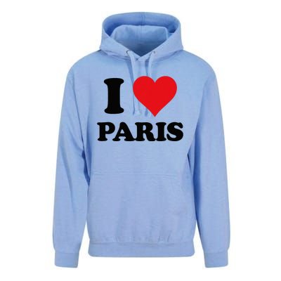 I Heart Paris First Name I Love Personalized Stuff Unisex Surf Hoodie