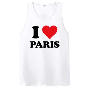 I Heart Paris First Name I Love Personalized Stuff PosiCharge Competitor Tank