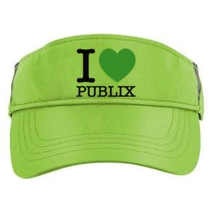 I Heart Publix Adult Drive Performance Visor