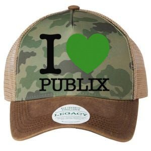 I Heart Publix Legacy Tie Dye Trucker Hat