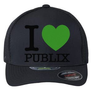 I Heart Publix Flexfit Unipanel Trucker Cap