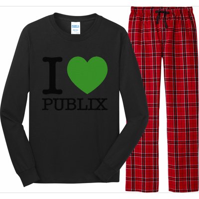 I Heart Publix Long Sleeve Pajama Set