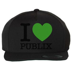 I Heart Publix Wool Snapback Cap