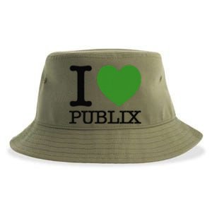 I Heart Publix Sustainable Bucket Hat