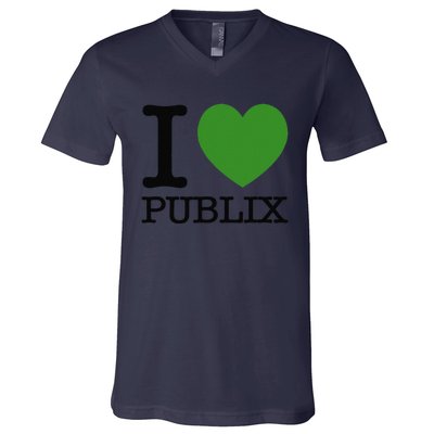 I Heart Publix V-Neck T-Shirt