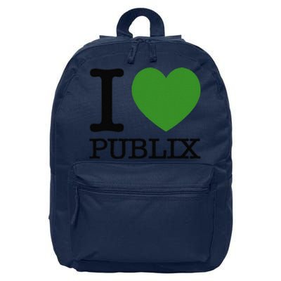 I Heart Publix 16 in Basic Backpack