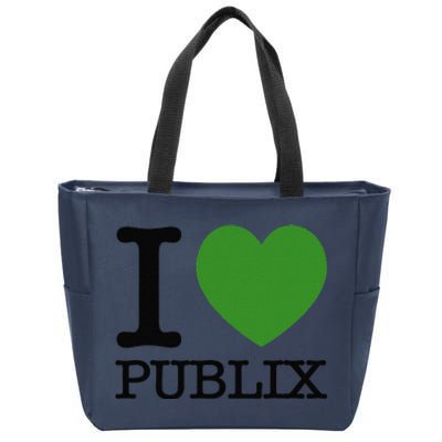 I Heart Publix Zip Tote Bag