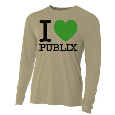 I Heart Publix Cooling Performance Long Sleeve Crew