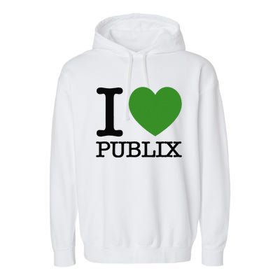 I Heart Publix Garment-Dyed Fleece Hoodie