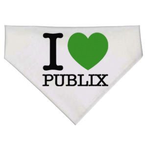 I Heart Publix USA-Made Doggie Bandana