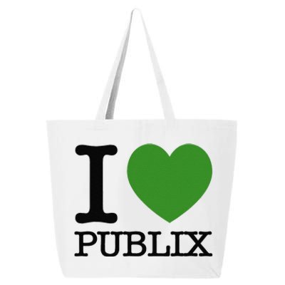 I Heart Publix 25L Jumbo Tote