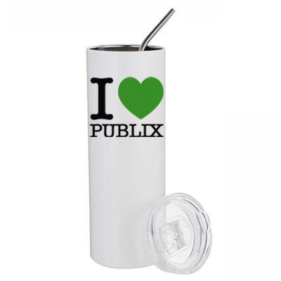 I Heart Publix Stainless Steel Tumbler