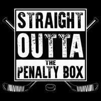 Ice Hockey Player Gift Straight Outta The Penalty Box Cooling Performance Crew T-Shirt