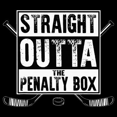 Ice Hockey Player Gift Straight Outta The Penalty Box T-Shirt