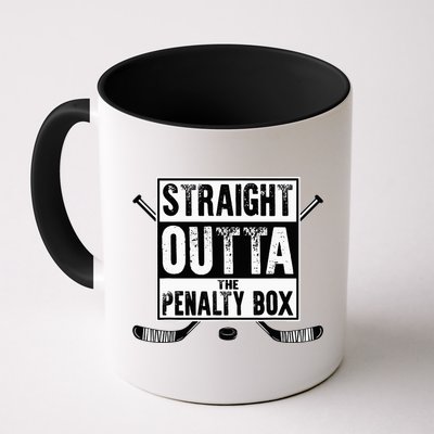 Ice Hockey Player Gift Straight Outta The Penalty Box Mug
