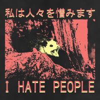 I Hate People Opossum I Hate People Opossum Japanese Cool Comfort Performance Bucket Hat