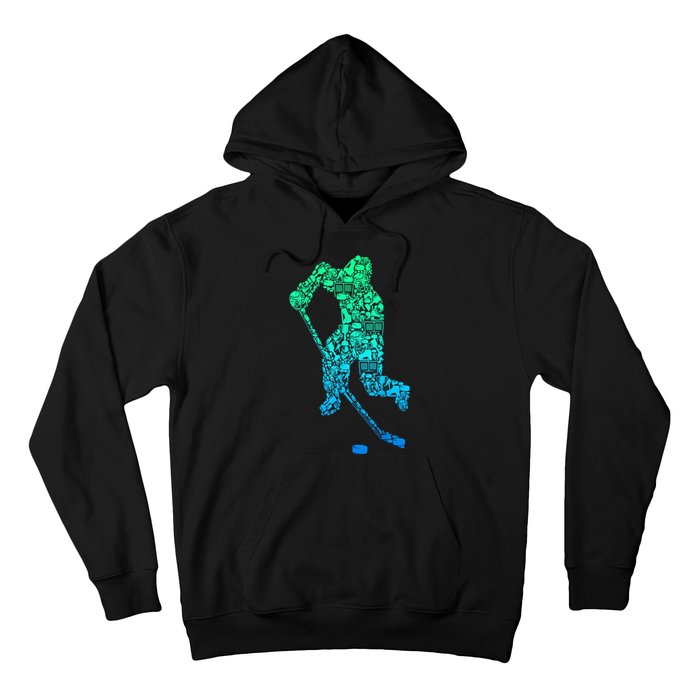 Ice Hockey Player Gifts Hoodie