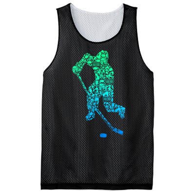 Ice Hockey Player Gifts Mesh Reversible Basketball Jersey Tank