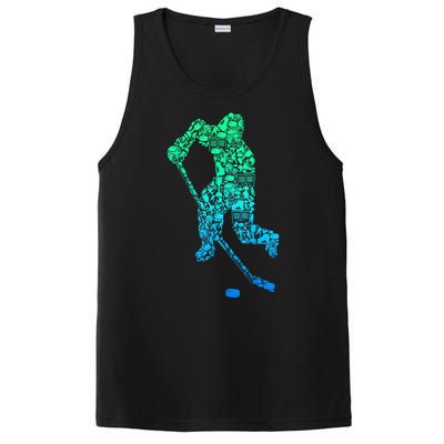 Ice Hockey Player Gifts PosiCharge Competitor Tank