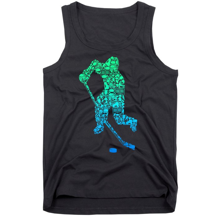 Ice Hockey Player Gifts Tank Top