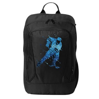 Ice Hockey Player City Backpack