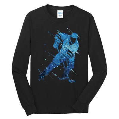 Ice Hockey Player Tall Long Sleeve T-Shirt