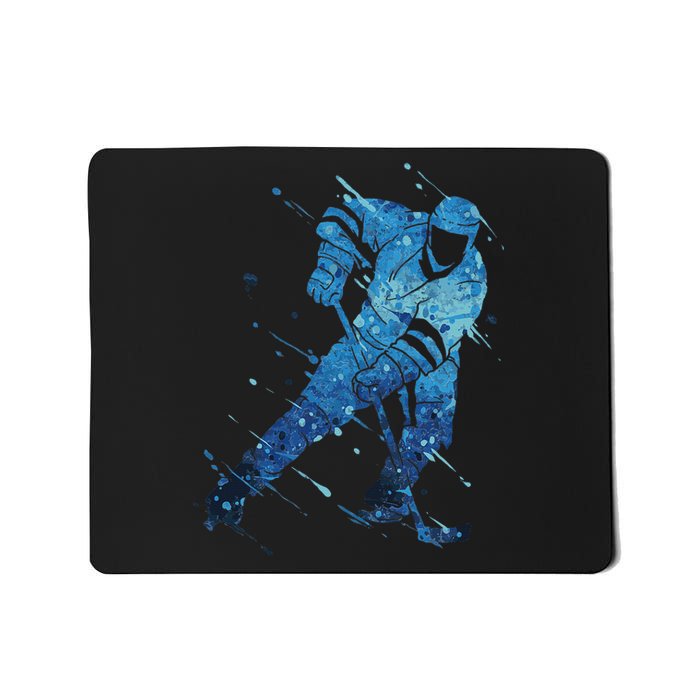 Ice Hockey Player Mousepad