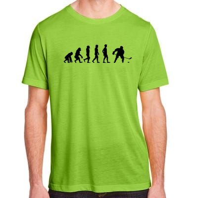 Ice Hockey Player Evolution Hockey Gift Cute Gift Adult ChromaSoft Performance T-Shirt