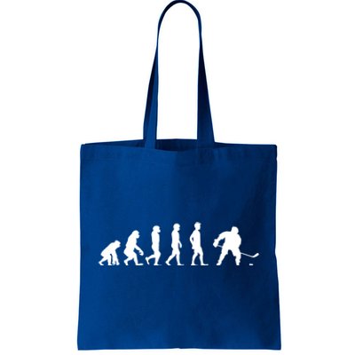 Ice Hockey Player Evolution Hockey Gift Cute Gift Tote Bag