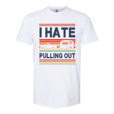 I Hate Pulling Out Caravan Softstyle® CVC T-Shirt